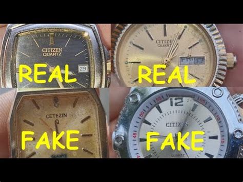 how to know if citizen watch is fake|real citizen watches.